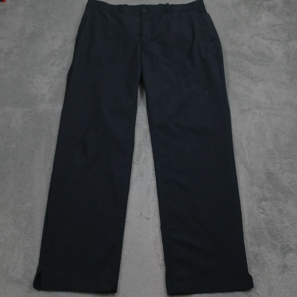 Nike  Pants Mens 36x30 Black Dri Fit‎ Golf Pockets Chino Casual Preppy